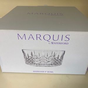 Marquis by Waterford Markham Crystal Bowl New In Box